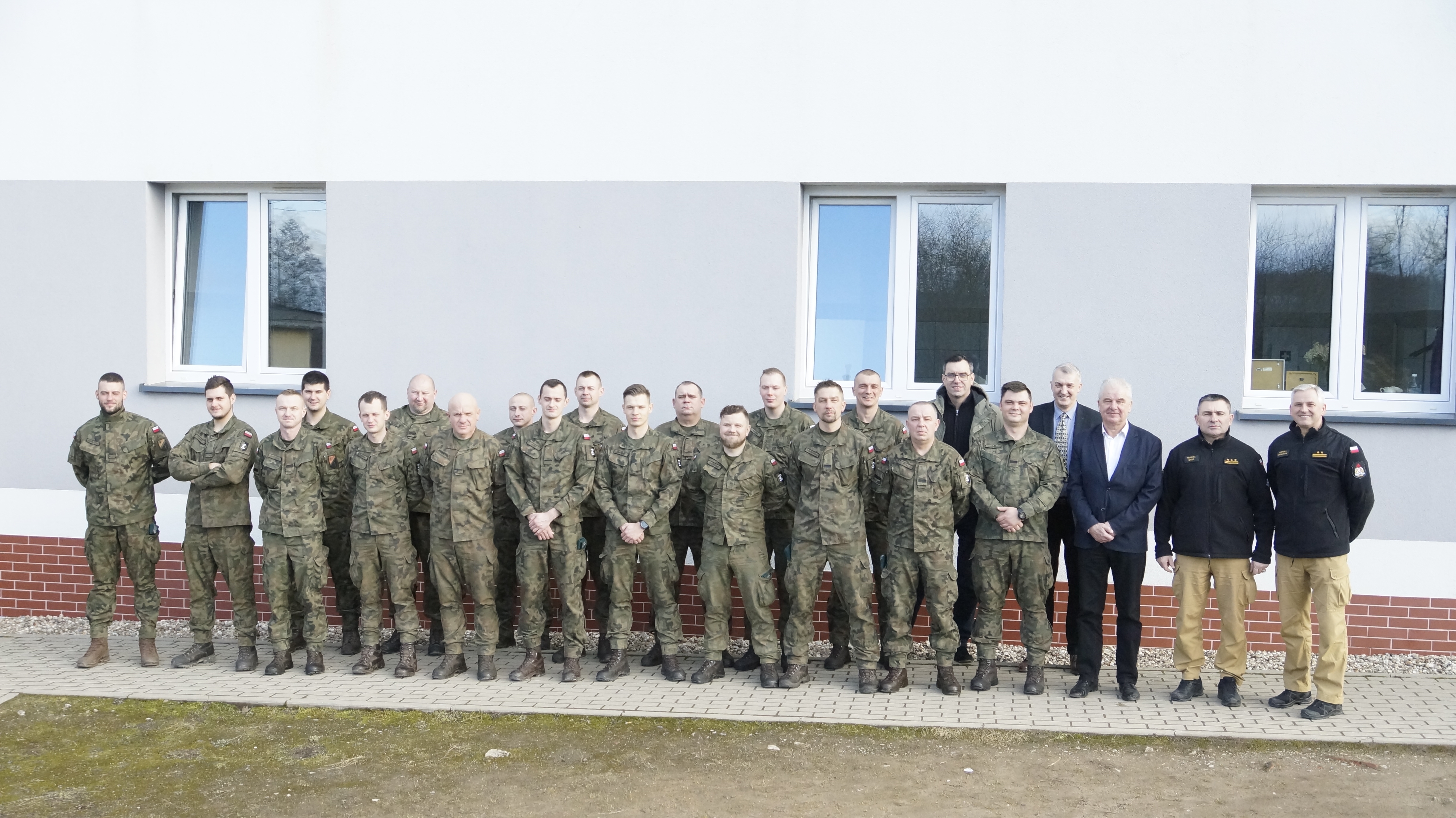 Pożegnanie żołnierzy 4. Batalionu Wojsk Inżynieryjnych z Głogowa
