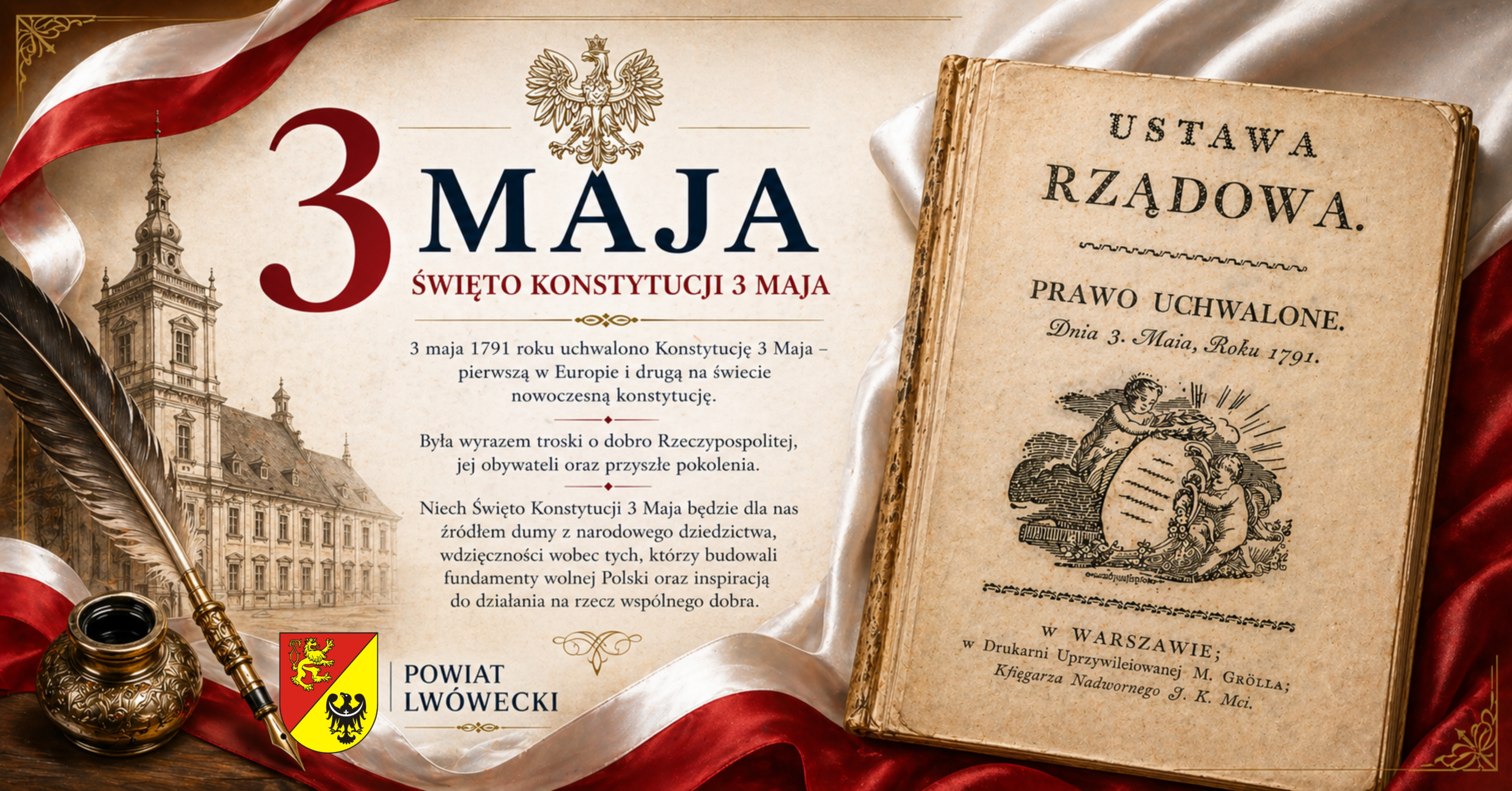 🇵🇱 3 maja – Święto Konstytucji Trzeciego Maja 🇵🇱