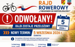 informacja o odwołaniu rajdu 27 czerwca